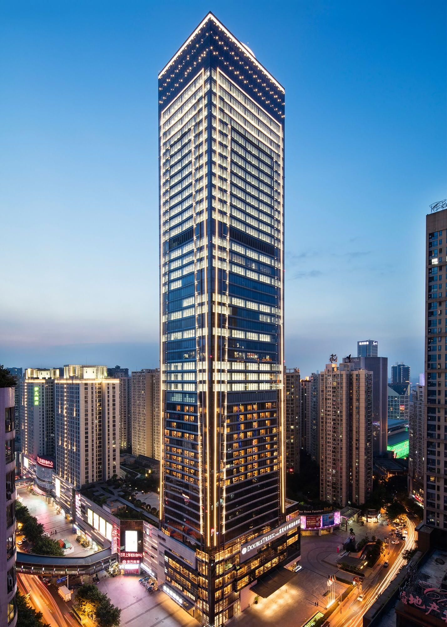 Hotel Doubletree By Hilton Chongqing - Nan'An Exterior foto